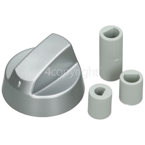 Universal Multifit Cooker Control Knob Silver Spares, Parts
