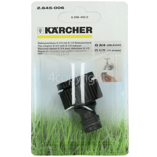 Karcher Tap Adaptor With Thread Reducer