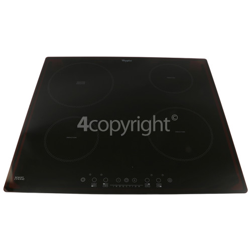 Whirlpool ACM 802/NE Ceramic Glass Hob Top - Black