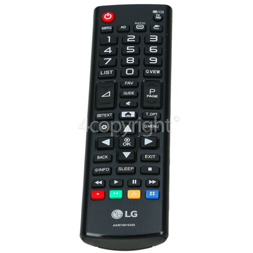 LG AKB74915325 Remote Control