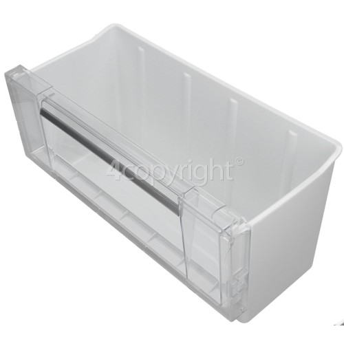 Cannon Lower Drawer (397X141X187) -white/crystal