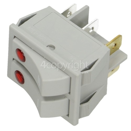 Delonghi Double Switch DRH2415 Lamp) Grey 125V15A