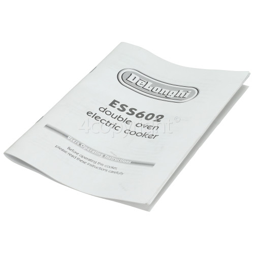 Delonghi Instruction Book ESS602 www.4delonghi.co.uk