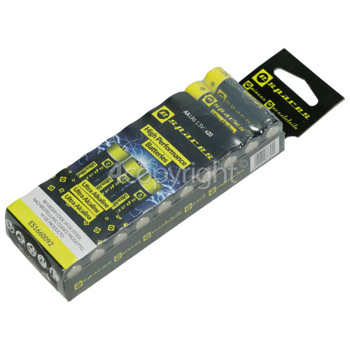 Hoover eSpares Ultra Alkaline AA/LR6 Batteries - Pack Of 20