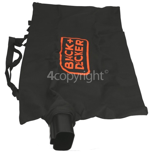 Black & Decker Garden Vac Debris Bag: Black