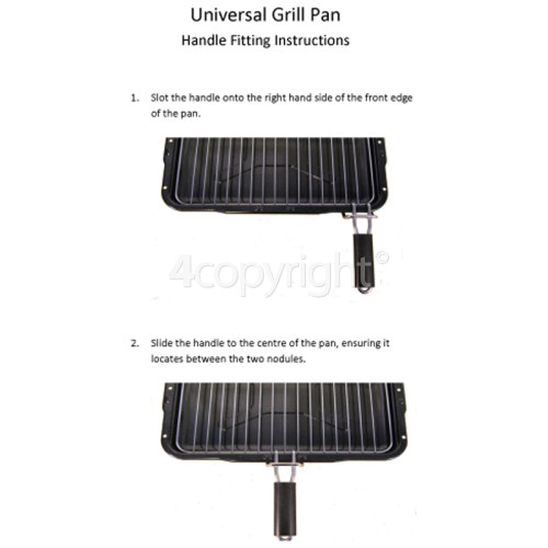 Neff Universal Grill Pan Assembly 387x300x40mm Spares, Parts & Accessories for your