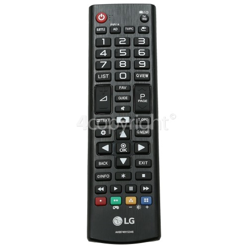 LG AKB74915346 Remote Control