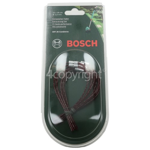 Ten Pack Trimmer Strimmer Very Strong Spool Line Cord Bosch Art26