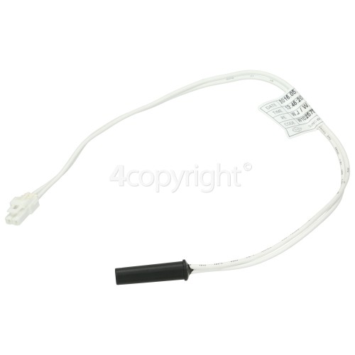 Whirlpool Thermo Temperature Sensor- Defrost : Sung Wong Industrial, Code. W10257565 , 77 Celsius, 390mm