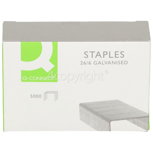 Staples Advantage 26/6 Staples (Box Of 5000)