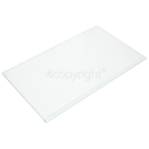 Lec TL55144W (444410494) Fridge Glass Shelf 440x260mm lecspares.co.uk