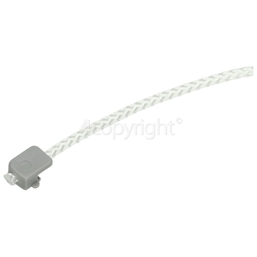 Neff S44E43N0GB/31 Door Hinge Rope / Pulley Cord : Length 250mm ( White Ends, SPS Intec 4.4 ( 9000955647 )