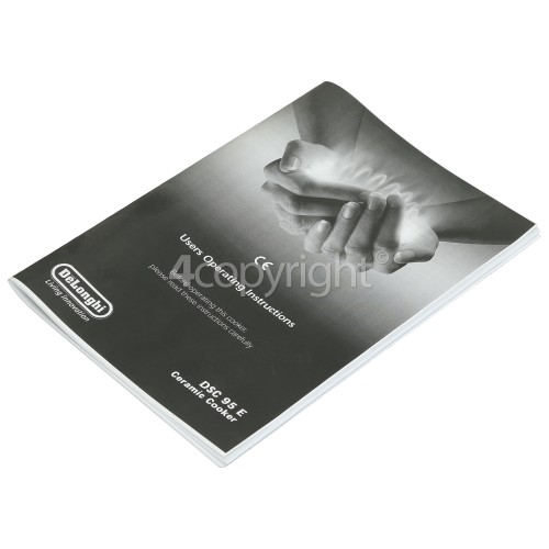Delonghi Instruction Booklet Dsc 95E 
