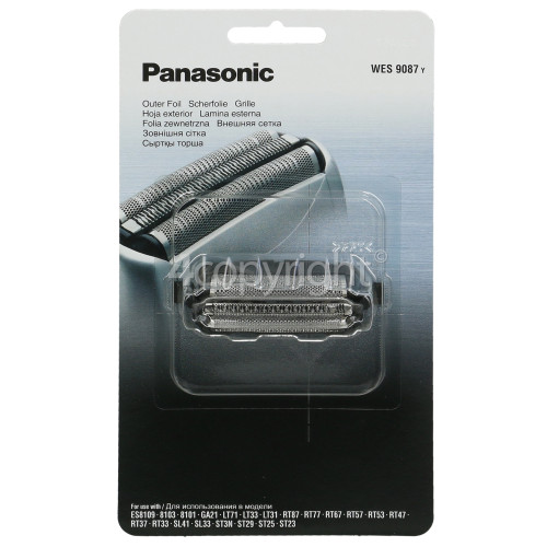 Panasonic ES8109 WES9087Y Shaver Foil