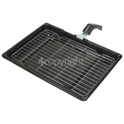 Cannon Universal Grill Pan Complete 380x280x40mm www.4cannon.co.uk