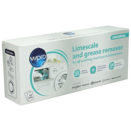 Wpro Limescale And Grease Remover (Pack Of 12) Spares, Parts