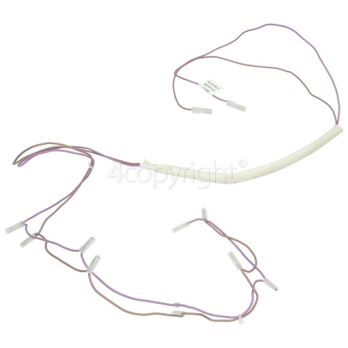 Rangemaster 8054 110 DF NG FSD silver/chrome Wire Harness Ignition