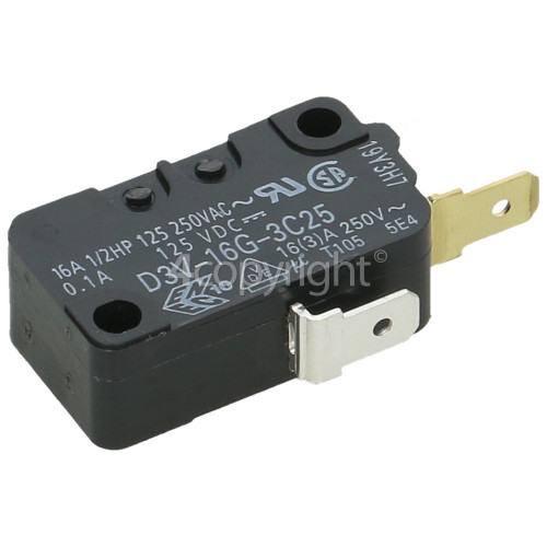 Zanussi Microswitch D3V-16G-3C25 2TAG (B)