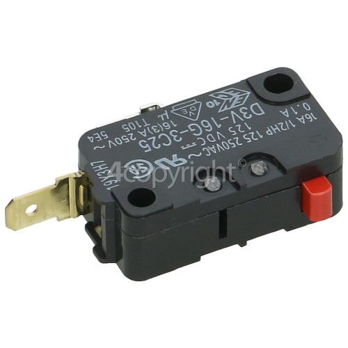 Zanussi Microswitch D3V-16G-3C25 2TAG (B)