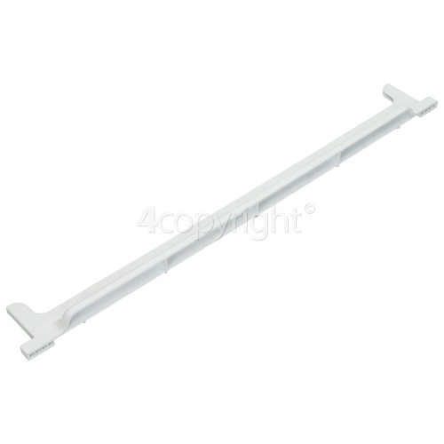 Lec Upper Fridge Glass Shelf Rear Trim - White