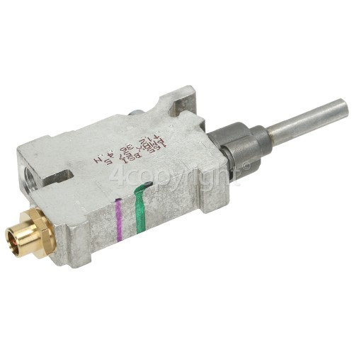 Rangemaster 10212 Gas Tap Auxiliary (Small Burner) 165 BSI. Pmax 57.5. 09 16 2