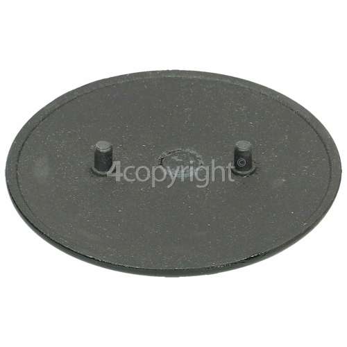 Whirlpool Burner Cap : 75mm With Two Round Lugs