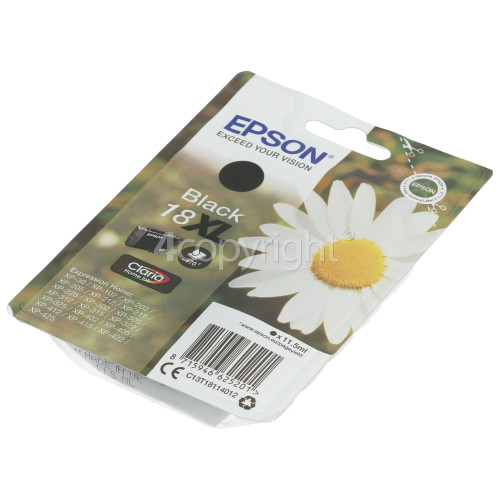 Epson Genuine T1811 Black High Capacity Ink Cartridge