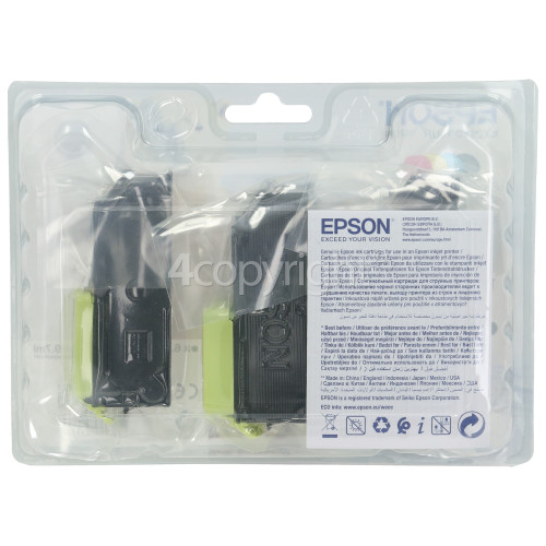 Epson Genuine T2616 4 Colour Ink Cartridge Multipack - Black/Cyan/Magenta/Yellow