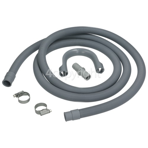 Electrolux Universal Washing Machine & Dishwasher 2.5M Waste Drain Extension With Straight 19mm / 22mm Ends Kit