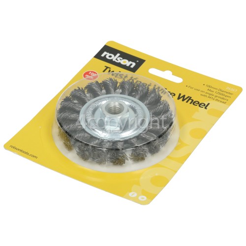 Rolson Twist Knot Wire Wheel