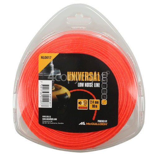 Universal Powered By McCulloch NLO017 Low Noise Nylon Line