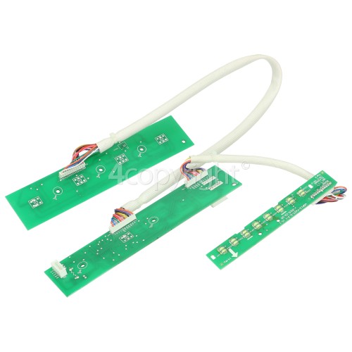 Display PCB / 3 Board KIT : 1717600004108 On Main Board ( Universal Board Number WQP12-7627.D.1-1 )