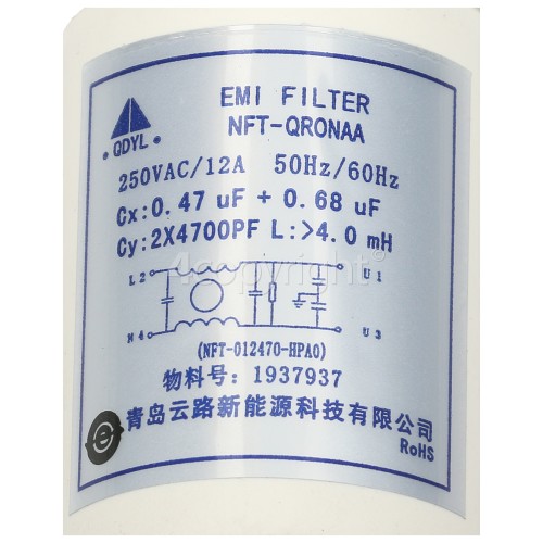 WFXE7012 Interference Filter : EMI NFT-QRONAA