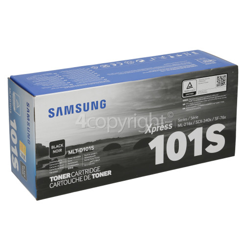 Samsung Genuine MLT-D101S/ELS Black Toner Cartridge