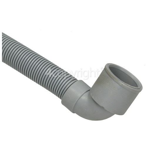 Gorenje 1.65mtr. Drain Hose 21mm End With Right Angle End 30mm, Internal Dia.s'