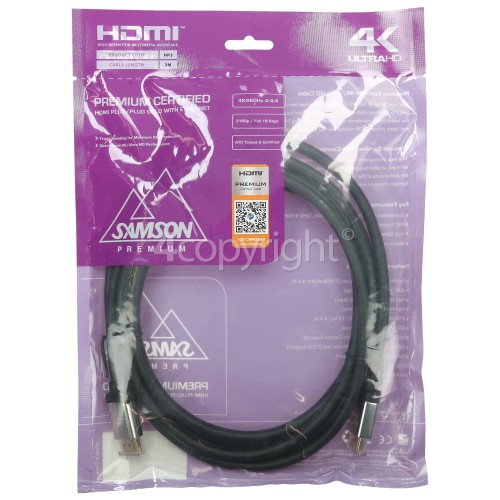 Premium HDMI 4K Ultra HD Cable - 3m