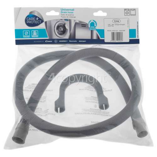 Hoover 1.5m Washing Machine / Dishwasher Drain Hose 19x24mm Diameter