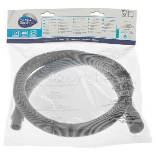 Care+Protect 4m Extendable Washing Machine / Dishwasher Drain Hose 19x29mm Diameter