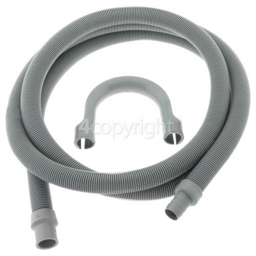 Candy 2.5m Extension Washing Machine / Dishwasher Drain Hose 19x29mm Diameter