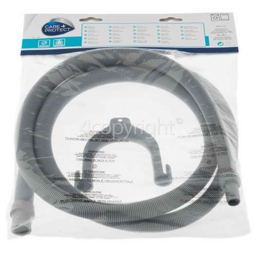 Care+Protect 2.5m Extension Washing Machine / Dishwasher Drain Hose 19x29mm Diameter