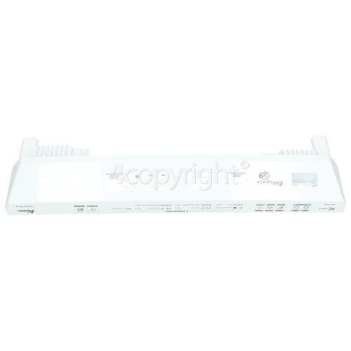 Candy Control Panel Fascia - White