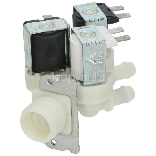 Cold Water Triple Solenoid Inlet Valve (3 Way) : 180Deg. With 12 Bore ...