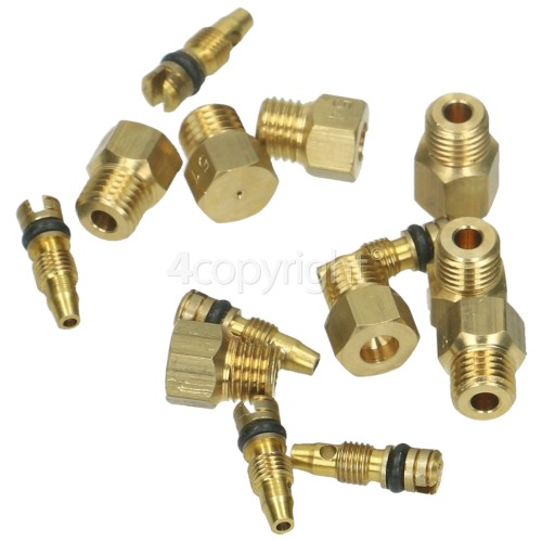 Rangemaster LPG Gas Injector Conversion Kit www.rangemasterspares.co.uk