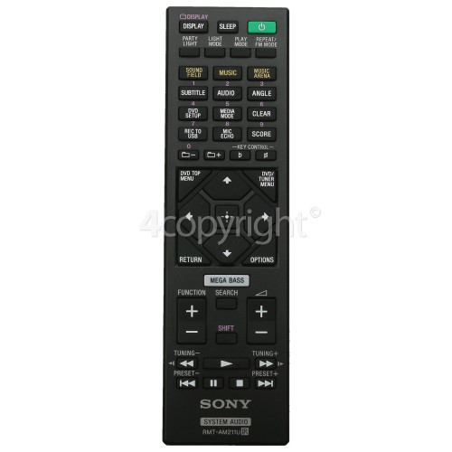 Sony RMTAM211U Remote Control