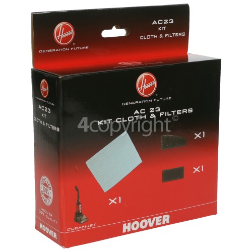 Hoover AC23 Cloth & Filter Kit