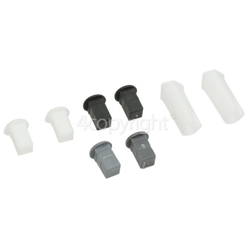 Whirlpool GKNE 19370S A+++ Bushing Kit (White+black+grey)