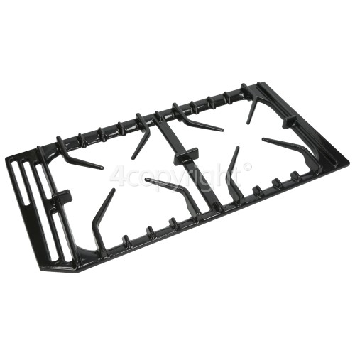 Rangemaster 7033 90 DF NG Double Oven black Left Hand Middle Pan Support