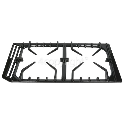 Rangemaster 7033 90 DF NG Double Oven black Left Hand Middle Pan Support