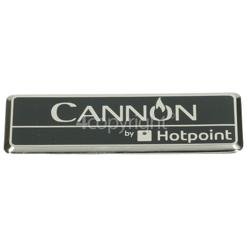 Hotpoint CH60GPCF Cannon By Hotpoint Brand Logo www.4hotpoint.co.uk