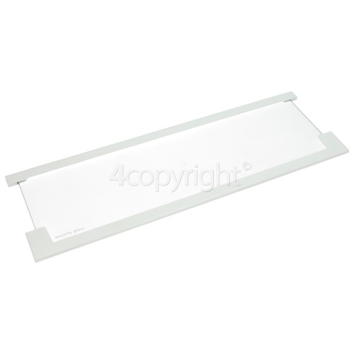 DeDietrich DRC729JE Fridge Front Half Glass Shelf Assembly : 477x160mm